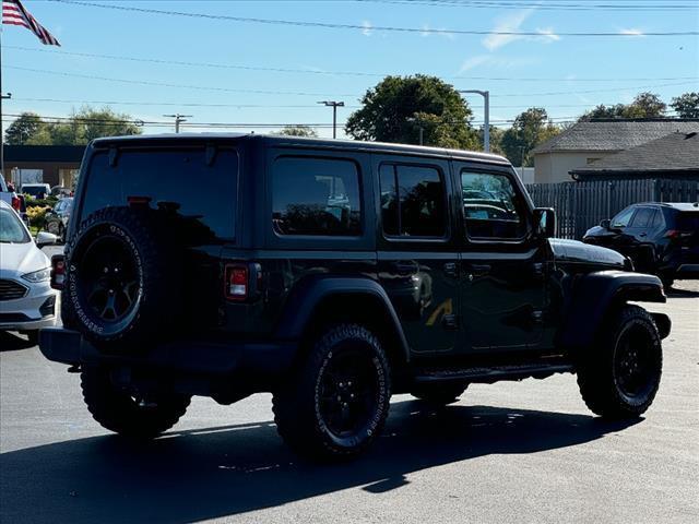 used 2021 Jeep Wrangler Unlimited car, priced at $32,998