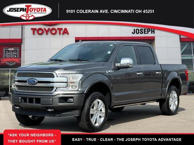 used 2018 Ford F-150 car, priced at $36,495