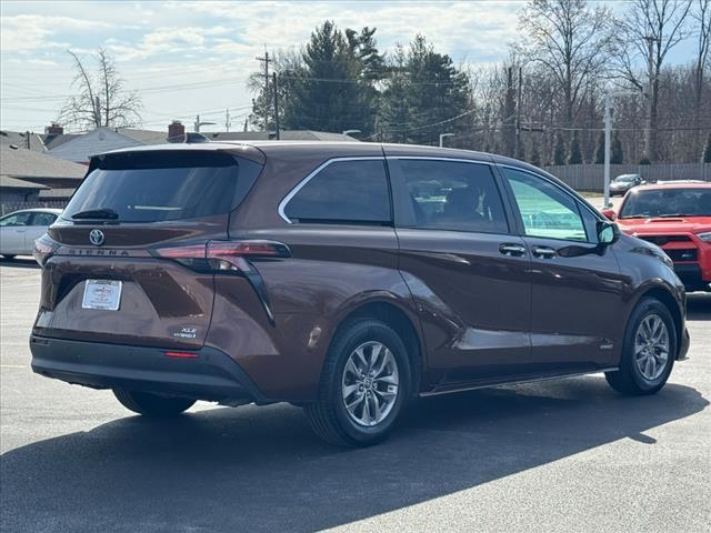 used 2021 Toyota Sienna car, priced at $38,777