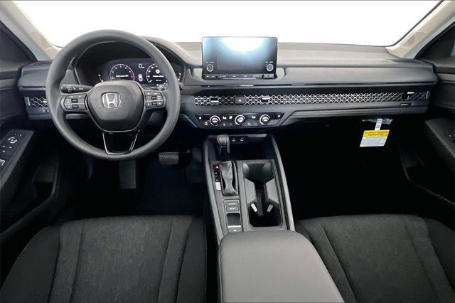 new 2025 Honda Accord car, priced at $30,655