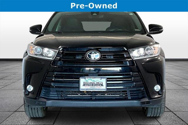 used 2018 Toyota Highlander car, priced at $19,588