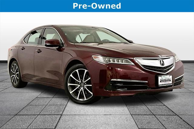 used 2015 Acura TLX car, priced at $15,491