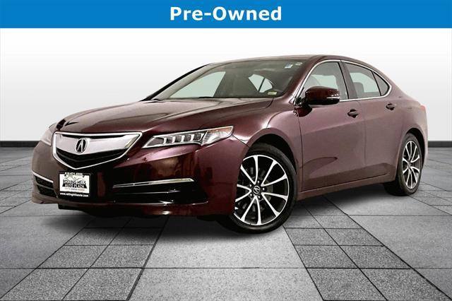 used 2015 Acura TLX car, priced at $15,491