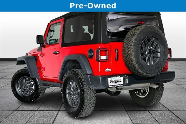 used 2024 Jeep Wrangler car, priced at $35,871