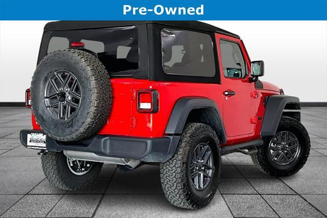 used 2024 Jeep Wrangler car, priced at $35,871