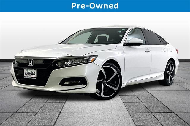 used 2018 Honda Accord car, priced at $18,491