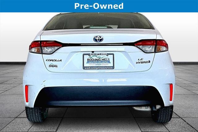 used 2023 Toyota Corolla Hybrid car, priced at $24,981