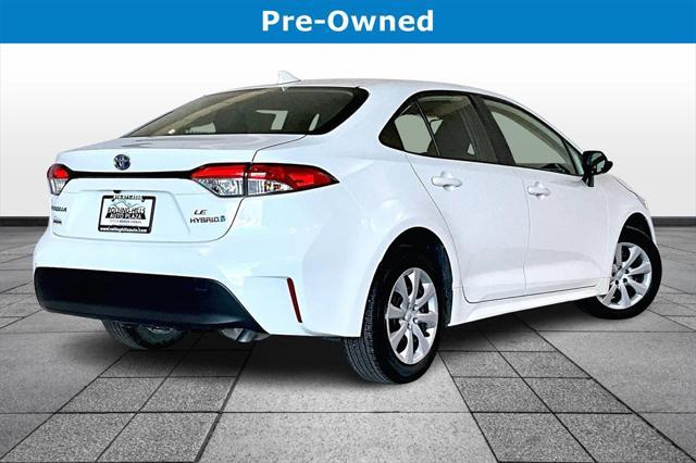 used 2023 Toyota Corolla Hybrid car, priced at $24,981