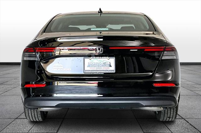 new 2024 Honda Accord car, priced at $29,987