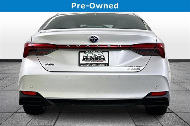 used 2019 Toyota Avalon Hybrid car, priced at $19,981