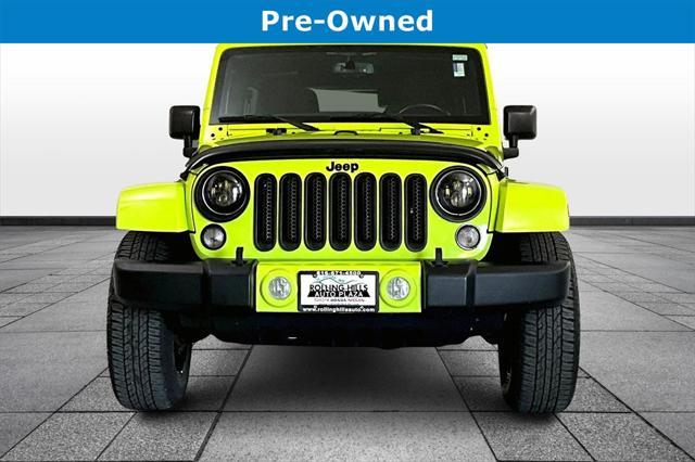 used 2016 Jeep Wrangler Unlimited car, priced at $26,491