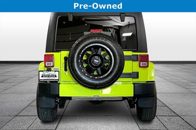 used 2016 Jeep Wrangler Unlimited car, priced at $26,491