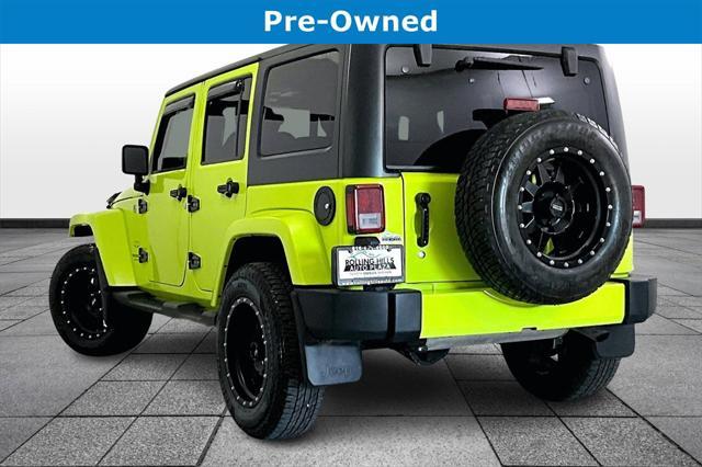 used 2016 Jeep Wrangler Unlimited car, priced at $26,491