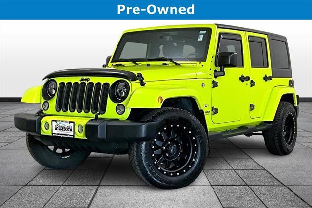 used 2016 Jeep Wrangler Unlimited car, priced at $26,491