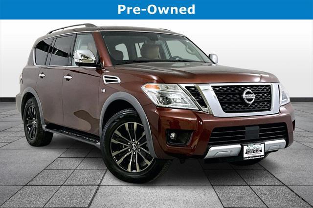 used 2017 Nissan Armada car, priced at $20,491