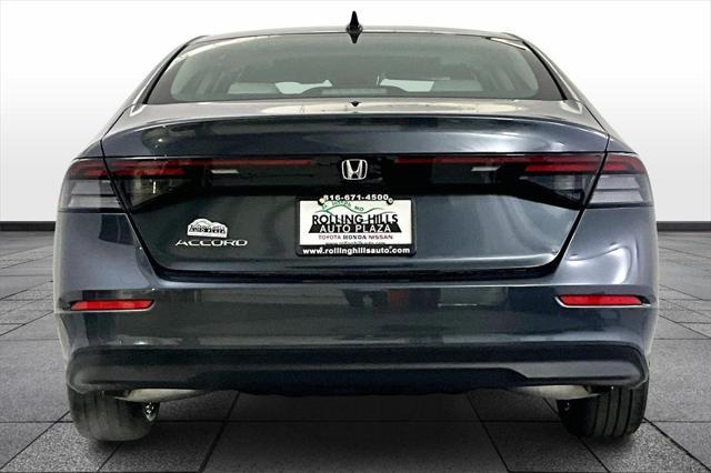 new 2025 Honda Accord car, priced at $30,510