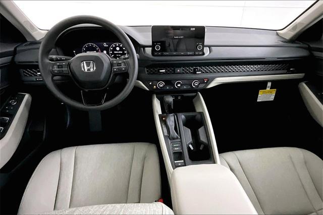 new 2025 Honda Accord car, priced at $30,510