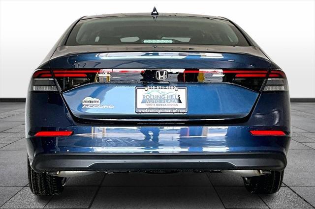 new 2024 Honda Accord car, priced at $29,884