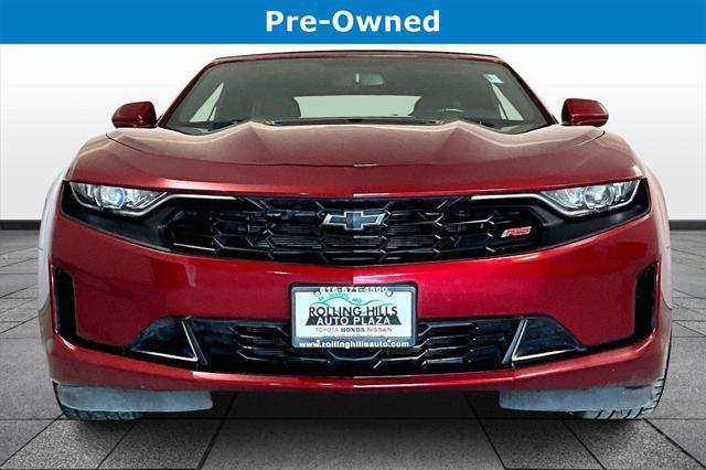 used 2021 Chevrolet Camaro car, priced at $32,981