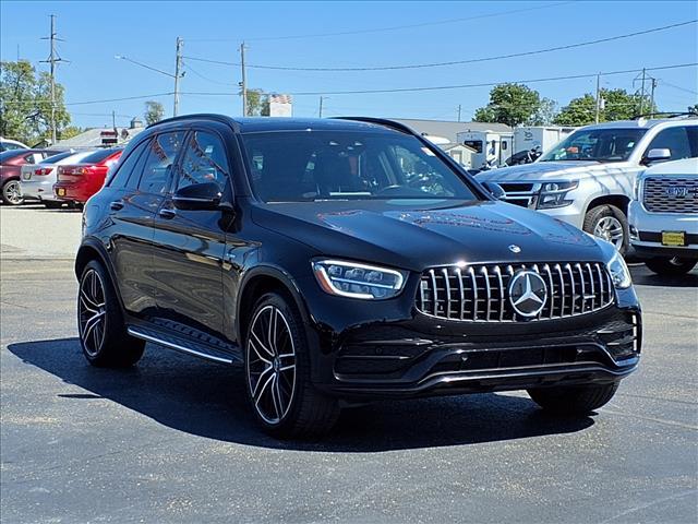 used 2021 Mercedes-Benz AMG GLC 43 car, priced at $36,995