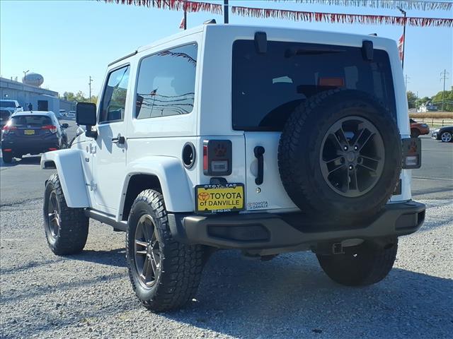 used 2017 Jeep Wrangler car, priced at $20,995