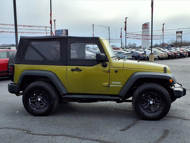 used 2010 Jeep Wrangler car, priced at $13,995