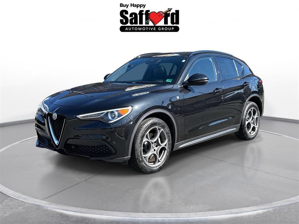 used 2023 Alfa Romeo Stelvio car, priced at $30,000