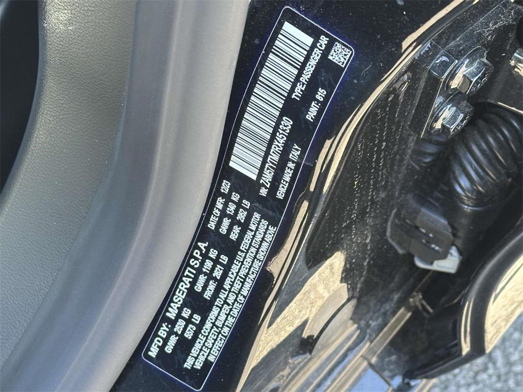 new 2024 Maserati Ghibli car, priced at $82,495
