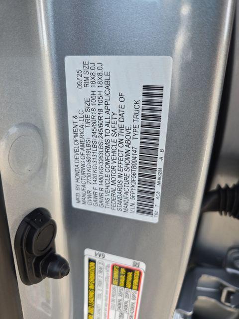 new 2026 Honda Ridgeline car, priced at $40,487