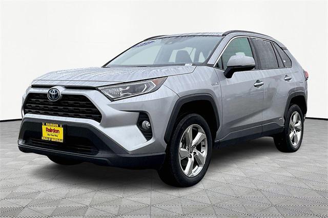 used 2021 Toyota RAV4 Hybrid car, priced at $32,000