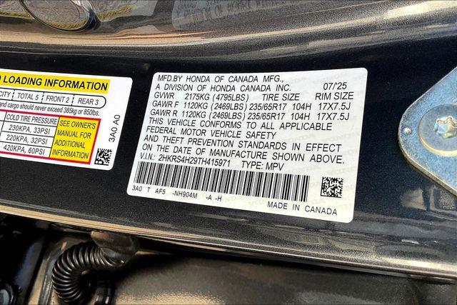 new 2026 Honda CR-V car, priced at $32,987