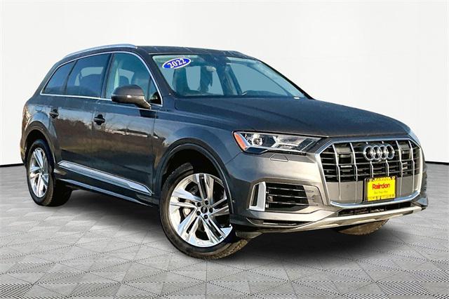 used 2022 Audi Q7 car, priced at $32,500