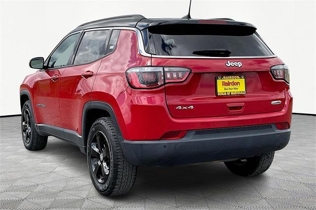 used 2018 Jeep Compass car, priced at $13,500