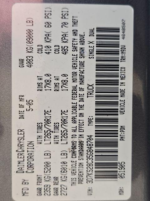 used 2005 Dodge Ram 2500 car, priced at $16,000