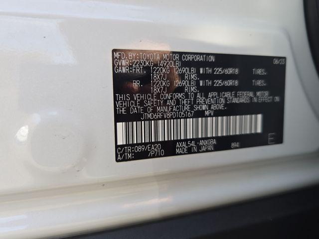 used 2023 Toyota RAV4 Hybrid car, priced at $35,500