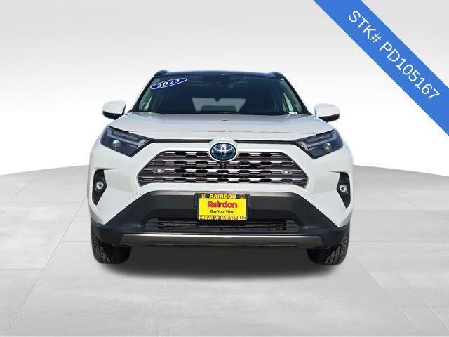used 2023 Toyota RAV4 Hybrid car, priced at $35,500