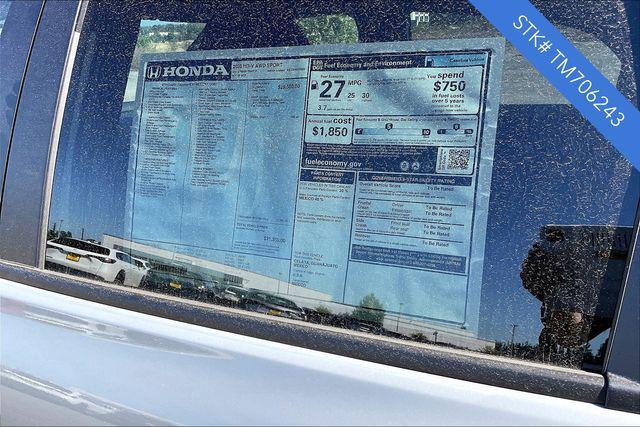 new 2026 Honda HR-V car, priced at $30,987