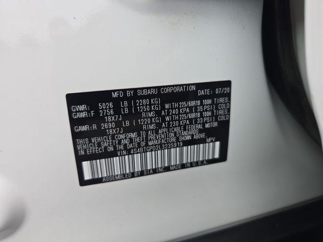 used 2020 Subaru Outback car, priced at $24,000