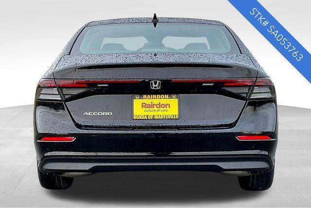new 2025 Honda Accord car, priced at $30,987
