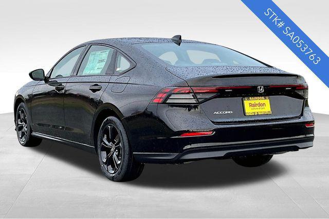 new 2025 Honda Accord car, priced at $30,987
