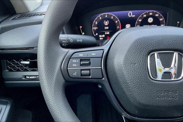 new 2025 Honda Accord car, priced at $30,987