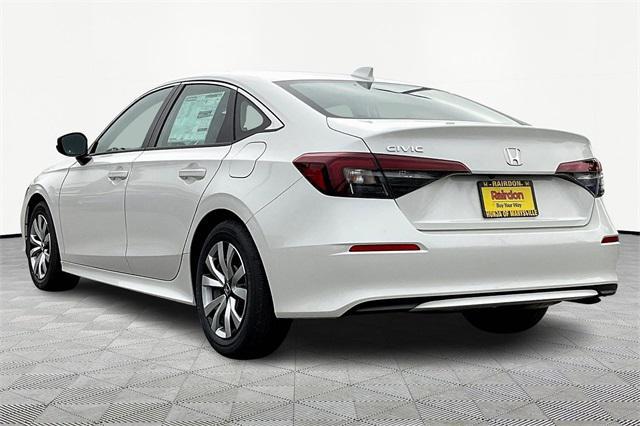 new 2026 Honda Civic car, priced at $26,245