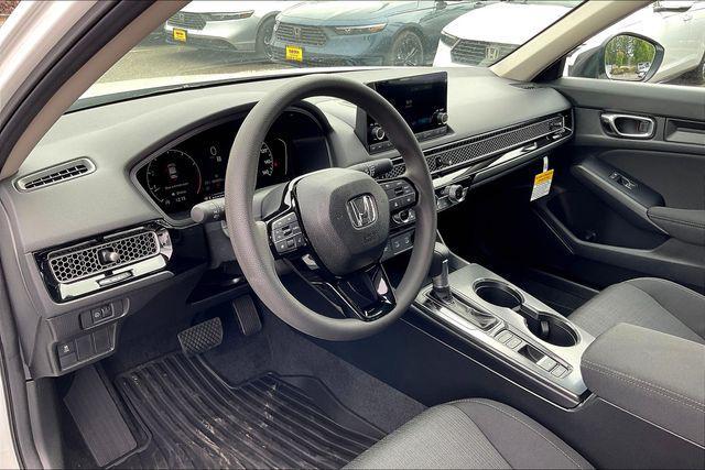 new 2026 Honda Civic car, priced at $25,500