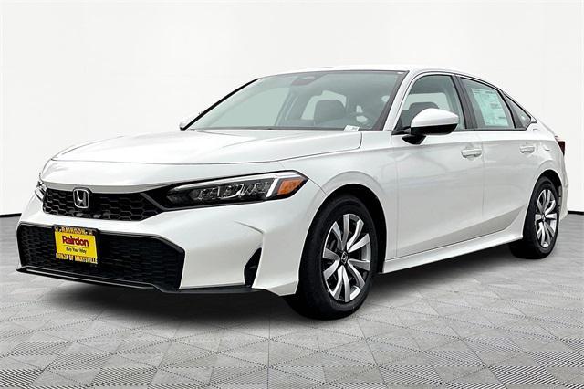 new 2026 Honda Civic car, priced at $26,245