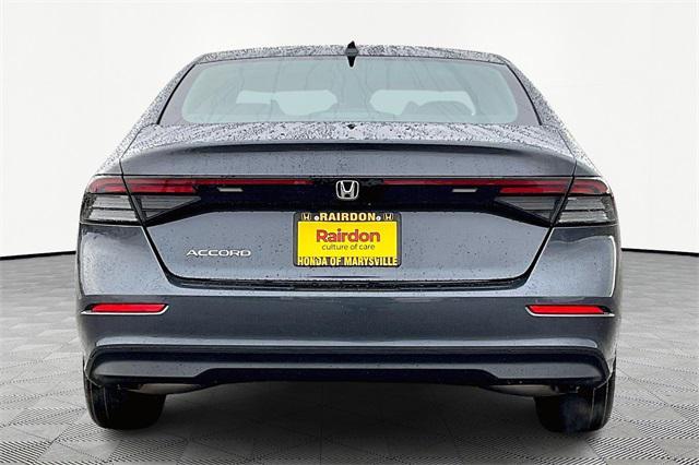 new 2024 Honda Accord car, priced at $29,885