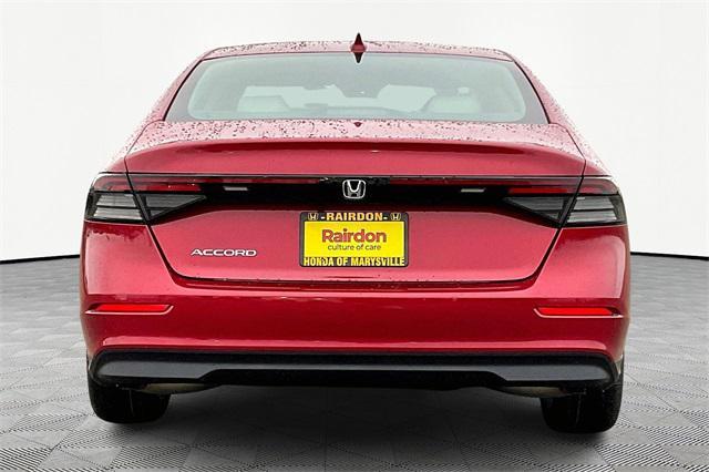 new 2024 Honda Accord car, priced at $28,517