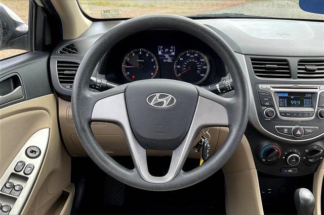 used 2017 Hyundai Accent car, priced at $9,000