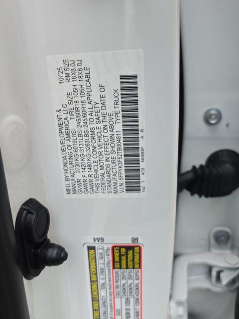 new 2026 Honda Ridgeline car, priced at $40,487