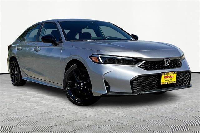 new 2025 Honda Civic Hybrid car, priced at $30,100