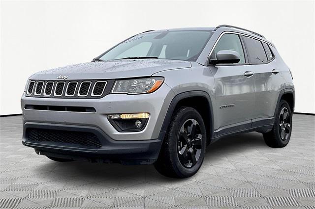 used 2021 Jeep Compass car, priced at $17,500